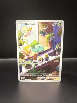 Pokemon TCG Bulbasaur 143/142 Sv07: Stellar Crown Holo Illustration Rare NM - Image 3