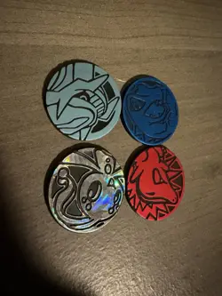 TCG Pokemon Coins. Lot Of 4 - Image 1