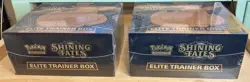 TWO BOXES Shining Fates Elite Trainer Box ETB Pokemon TCG - Image 2