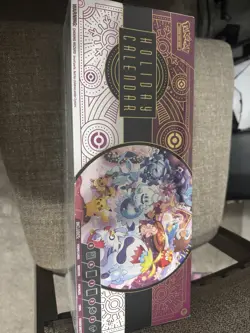 Pokemon TCG: 2025 Holiday Calendar Factory Sealed Box - Image 1