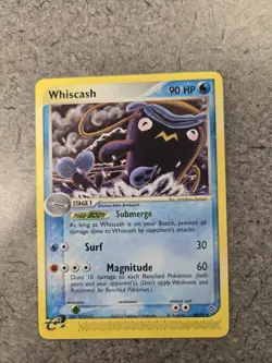 Pokemon Whiscash 48/97 DR EX Dragon LP/NM - Image 1