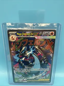 Pokemon TCG Phantasmal Flames UPC MEGA CHARIZARD X EX #23 PROMO Sealed In Top LD - Image 1