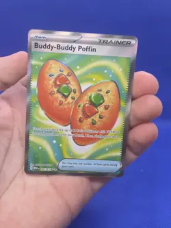 Pokemon Mega Evolution Buddy Buddy Poffin 167/132 Full Art Ultra Rare NM - Image 2