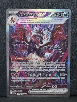Pokemon TCG Charizard ex 234/091 SV Paldean Fates SIR Special Illustration Rare! - Image 1