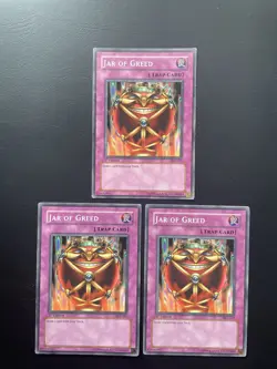 Yugioh Jar Of Greed SKE-047 1st Edition Common HP X3 - Image 1