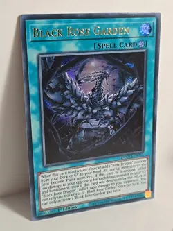 Yu-Gi-Oh Doom Of Dimensions Black Rose Garden Ultra Rare DOOD-EN055 NM!!! - Image 3