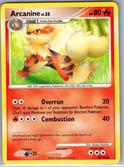 Arcanine 50/147 Non Holo Supreme Victors - Pokemon Card - NM - Image 1