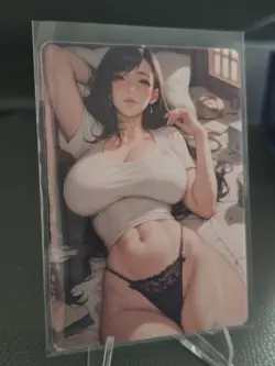 Tifa - Final Fantasy - double-sided card - WAIFU - ANIME - Goddess Story - Image 1