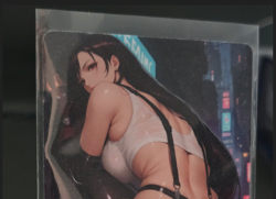 Tifa - Final Fantasy - double-sided card - WAIFU - ANIME - Goddess Story - Image 1