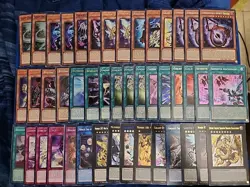 Yugioh Complete 45 Card Bystial Tachyon Deck Core Dragluxion Infinity Dragon - Image 1