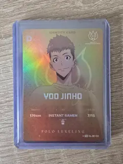Solo Leveling Mapniverse SL2E Yoo Jinho PM* Promo ID 02 Card - Image 1