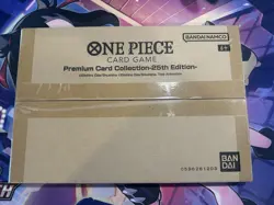 One Piece Card Game English Premium Card Collection 25th Edition Sealed Box - Image 1