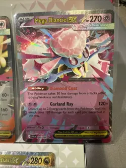 Pokemon Mega Evolution Double Rare EX Card Lot Of 5 Near Mint - Image 2