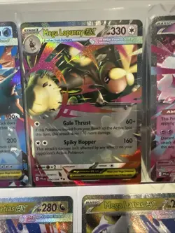 Pokemon Mega Evolution Double Rare EX Card Lot Of 5 Near Mint - Image 3