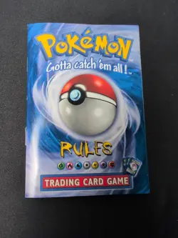 Pokemon TCG Base Brushfire Theme Deck 1999 EMPTY BOX With Accessories - No Cards - Image 4