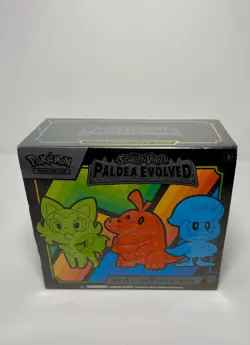 Scarlet Violet Paldea Evolved ETB Elite Trainer Box FACTORY SEALED Pokemon Cards - Image 1