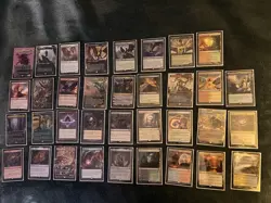 Hand Made Magic The Gathering Cards Dragons Lands Artifacts - Image 1