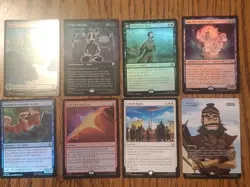 Magic the Gathering Avatar Foil Rare Mythic Cards Lot Of 8 United Bribery - Image 1