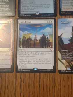 Magic the Gathering Avatar Foil Rare Mythic Cards Lot Of 8 United Bribery - Image 5