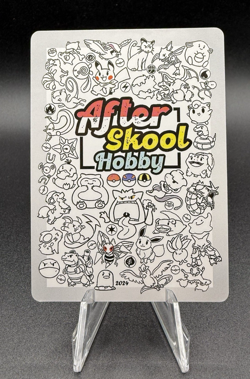 Mega Charizard Poncho Pikachu - GENERATION ONE After Skool Hobby - Fan Art Card - Image 2