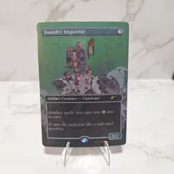 Foundry Inspector Galaxy Foil MTG Secret Lair - Image 1