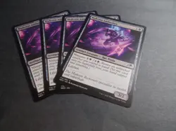 Mukotai Ambusher x4 MTG Kamigawa Neon Dynasty Black Common Artifact Creature - Image 1