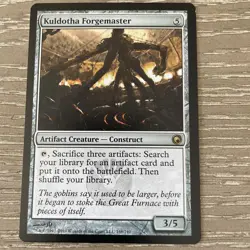 Kuldotha Forgemaster Scars of Mirrodin SOM Rare Artifact Tutor MTG NM Free Ship - Image 1