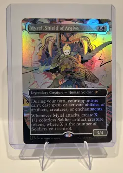 MTG SLD Myrel Shield of Argive ✨Foil✨ Secret Lair Encyclopedia - 0013 - NM - Image 1