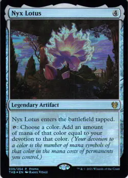 MTG Nyx Lotus (235) | NM Foil | Theros Beyond Death {THB} - Image 2