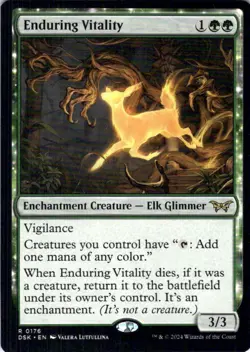 MTG Enduring Vitality (176) | NM | Duskmourn {DSK} - Image 1