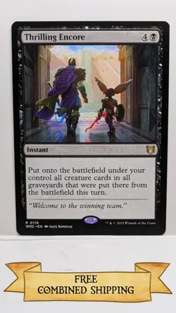 Thrilling Encore Commander: Wilds of Eldraine Regular - Image 1