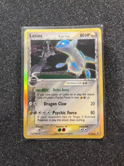 Pokemon Latios, Reverse Holo Rare, 9/113, 2005 EX Delta Species, MP - Image 2