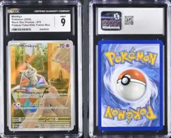 Pokemon Mimikyu Paldean Fates Pokemon Center ETB Promo 2024 75 CGC 9 - Image 1