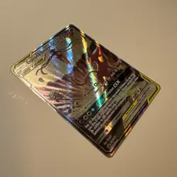 Pokemon TCG Espeon & Deoxys GX SM240 Black Star Promo Sun & Moon - Image 3