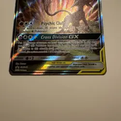 Pokemon TCG Espeon & Deoxys GX SM240 Black Star Promo Sun & Moon - Image 4