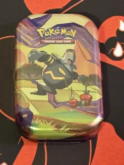Pokemon TCG Scarlet & Violet SHROUDED FABLE DUSKNOIR Mini Tin *NEW & SEALED* - Image 1
