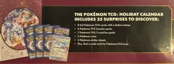 Pokemon TCG 2025 Holiday Calendar Brand New Factory Sealed - Image 2