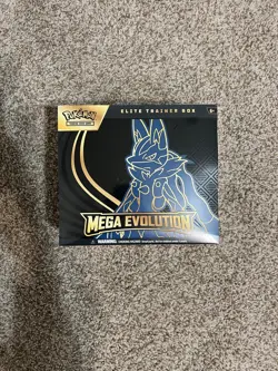 Pokemon TCG Mega Evolution Elite Trainer Box ETB (Lucario) NEW - SEALED - Image 1