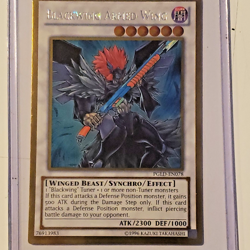 Yu-Gi-Oh! TCG Blackwing Armed Wing Gold PGLD-EN078 Limited Gold Rare - Image 1