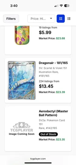Pokemon TCG 151 Scarlet And Violet Nidoking, Mr. Mime, Dragonair, And Tangela - Image 3