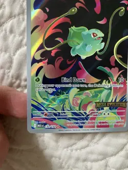 Pokemon TCG Mega Evolution Bulbasaur 133/132 Stamped Enhanced Booster MINTY!😊 - Image 4