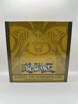 Yu-Gi-Oh - Exodia the Forbidden One - 24k Gold Plated Ingot Set Limited Edition - Image 1