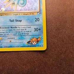 Misty's Seadra 9/132 Pokemon Gym Heroes Holo Rare Card - HP - Image 5