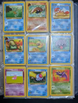 Complete Pokemon Fossil Uncommon and Common 32 Card Set 31-62 - Image 3