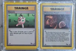 Complete Pokemon Fossil Uncommon and Common 32 Card Set 31-62 - Image 4
