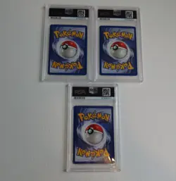 Lot Of 3 PSA Graded 1st Edition Pokemon Cards - Team Rocket WOTC Set - Image 3