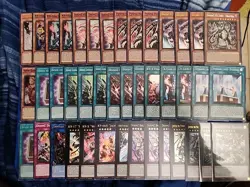 Yugioh 43 Card K9 DoomZ Deck Core Red Layer Drastrius Drastea Amalthe - Image 1