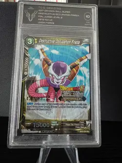 Dragon Ball Super Card Game | Destructive Occupation Frieza Judge | GEM MINT 10 - Image 1