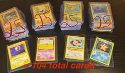 Collection Bulk Lot 100+ ALL 1st Edition Jungle Fossil Rocket Neo Pokemon Cards - Image 2