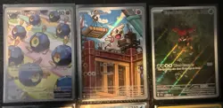 Pokemon Lot Of 9 Pokemon Cards Nm Ir Full Art Black Star Promo - Image 2